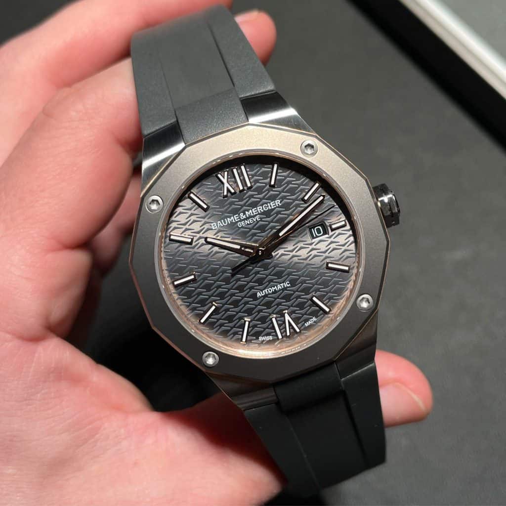 Baume et Mercier Riviera 10660 steel and titanium review