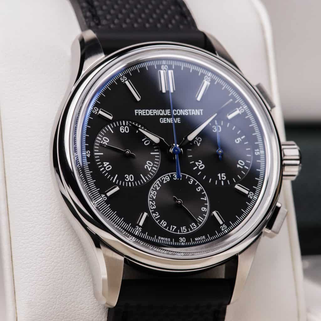 Frederique Constant Flyback Chronograph "DailyWatch" II black dial
