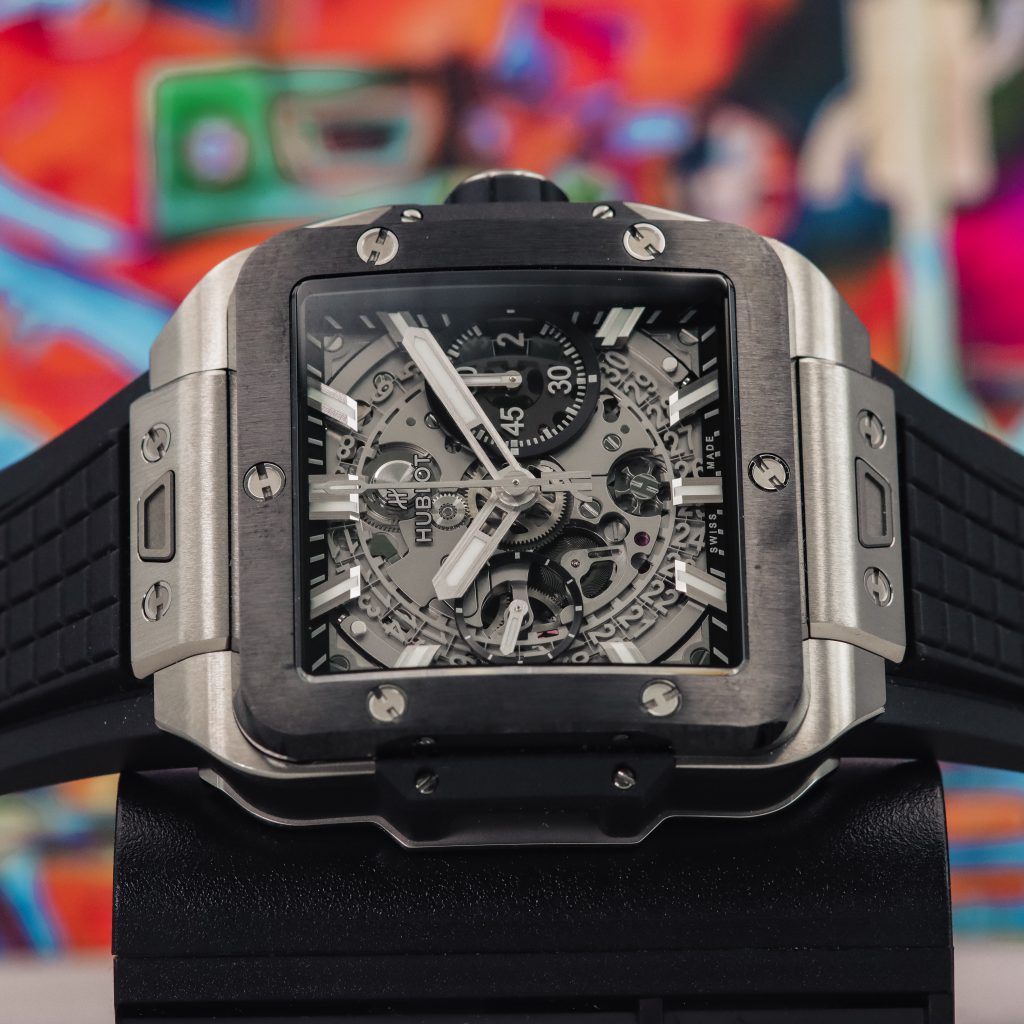 Hublot Square Bang Titanium Ceramic