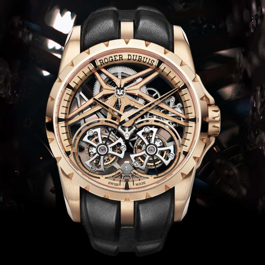 Roger Dubuis Skeleton Excalibur Double Flying Tourbillon